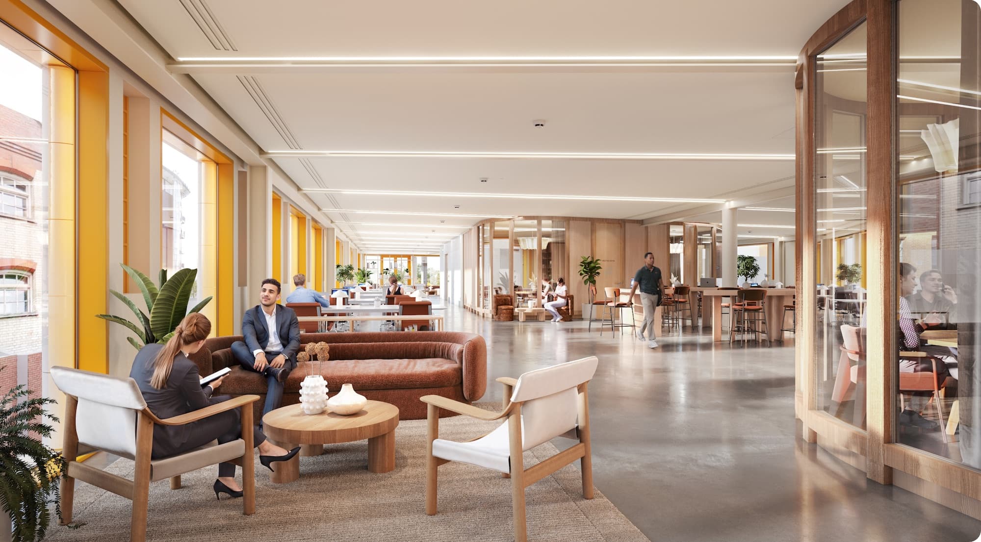 Office with example fitout